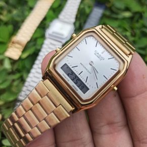 Relógio Casio Vintage 2 em 1 + Caixa