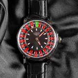 Relógio Jacob Roleta Preto no Atacado • Cassino Tourbillon Masculino