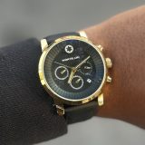 Relógio Montblanc TimeWalker Preto e Dourado no Atacado