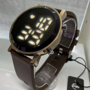 Relógio Feminino Liso Redondo Multicolorido