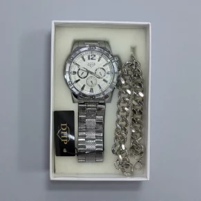 Kit c/10 Relógios Masculinos Completo com Relógio DHP no Atacado